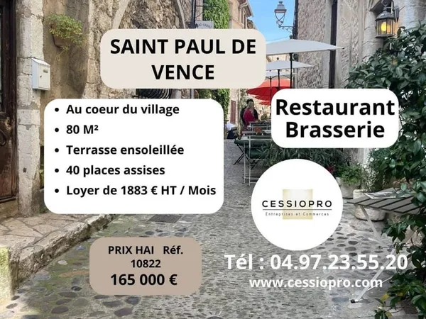 Restaurant 80 m²
