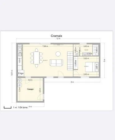 🚪Location maison bois neuve 82m2 Sur la commune de Gabarnac dans un environnement calme et agréable