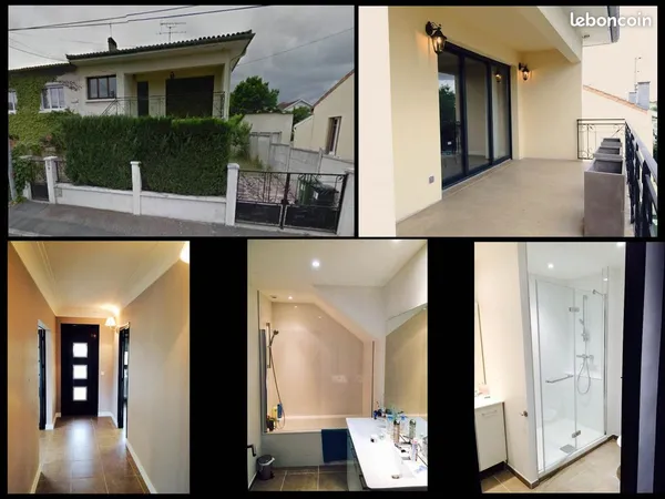 TALENCE Kedge Tram B Peixoto - Grande chambre dans colocation 4 ch 130m²