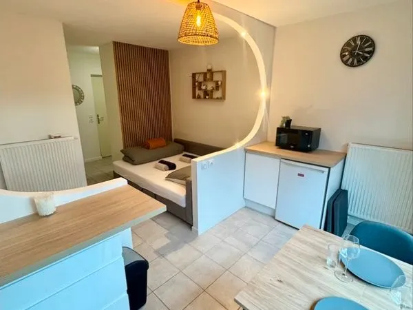 Studio RENTABLE avec terrasse jardin