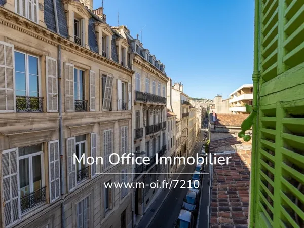 Vends appartement - 25 m² - 1 pièce - Marseille 13006