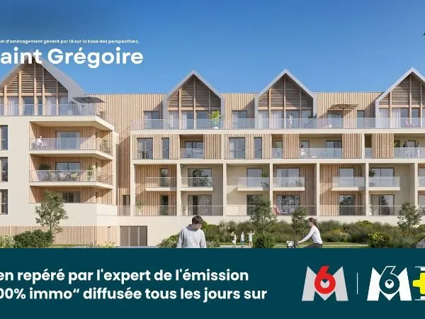 T2 Neuf 50,83 m² + Terrasse Sud St Grégoire