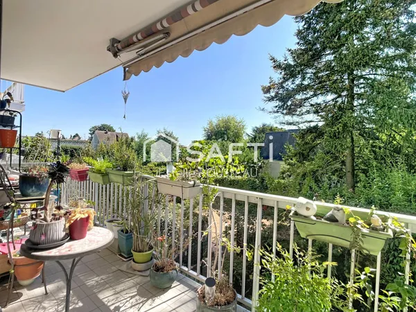 Appartement T2 avec balcon SUD à 11 mn à pied RER