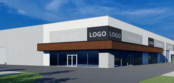 Local commercial 1400 m²