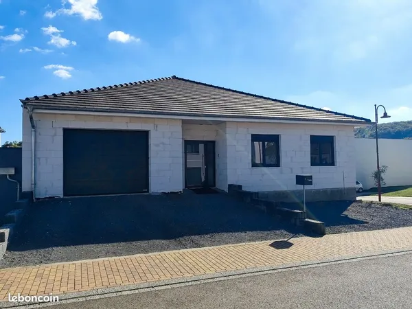 Maison plein pied avec cave