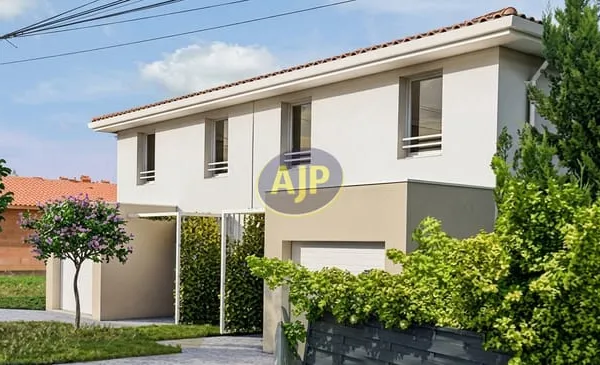 MAISON INDIVIDUELLE T4 EN DUPLEX AVEC GARAGE ET JARDIN