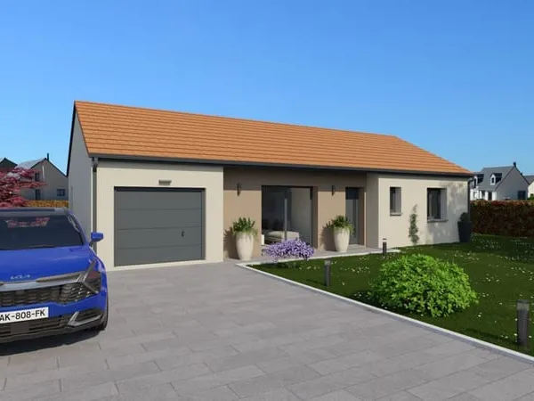 Projet de construction d'une maison 98 m² avec terrain à PERIGNAT-SUR-ALLIER (63)
