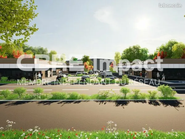 Local commercial 134 m² GENLIS