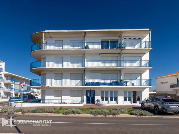 Face à l'océan, appartement T3, 61m², Corniche Vendéenne