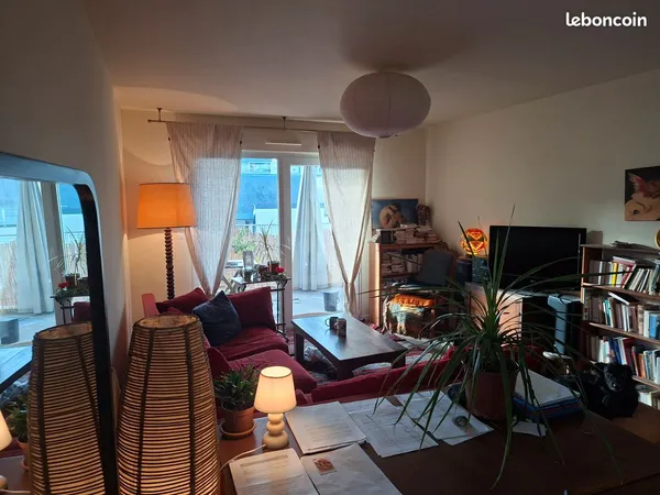 🌿 Chambre en colocation dans un T3 lumineux avec terrasse - Rennes centre
