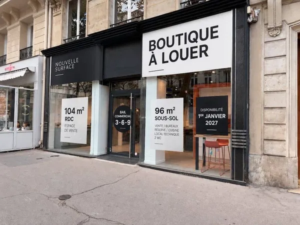 Boutique 200 m²