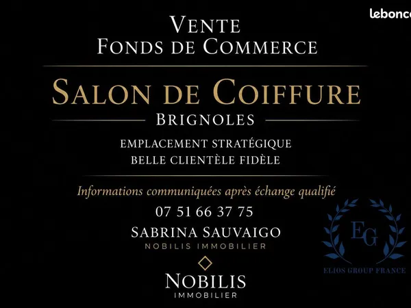 Fonds de commerce 80 m² Brignoles
