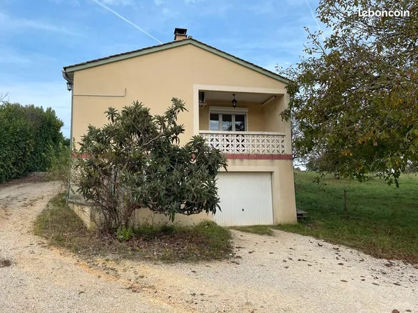 Maison individuelle de 104 m² habitables avec grand sous-sol de 66 m² - Vézac (24220), à seulement 3