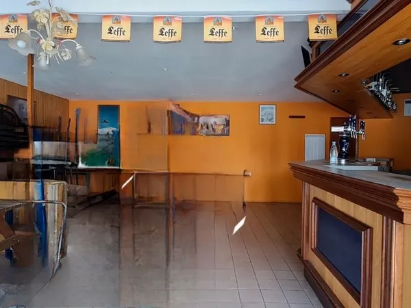 Restaurant murs et fond