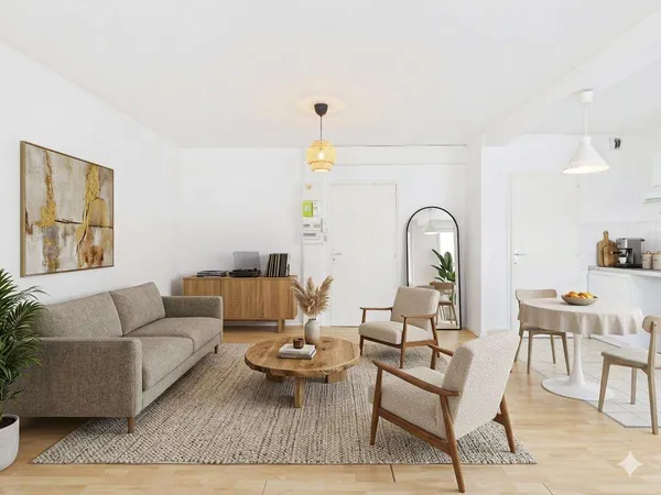 Appartement 2 pièces 43 m²