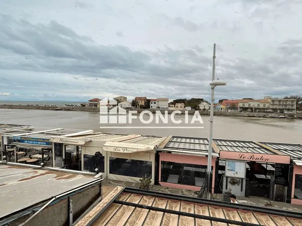 Le grau d'agde, appartement t4 avec vue fleuve et mer