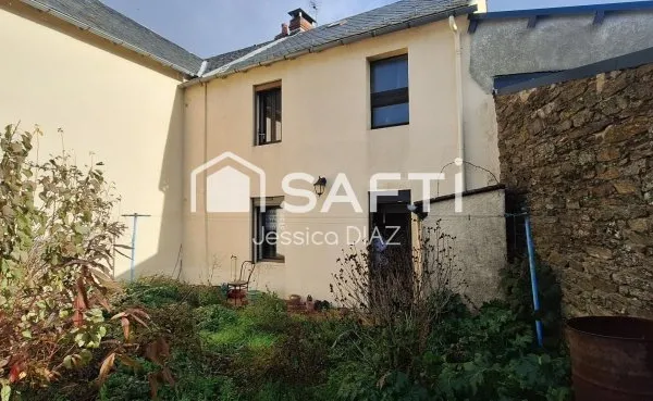 Maison de ville avec petit jardin