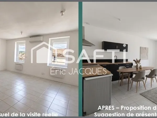 Appartement T4 entièrement rénové