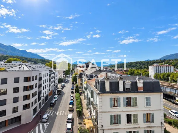 AIX-LES-BAINS - T3 DE 73 M² - BALCONS - VUE DÉGAGÉE - 5€ ÉTAGE AVEC ASCENSEUR