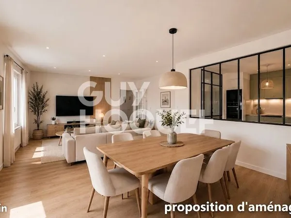 Appartement 3 pièces 76 m²