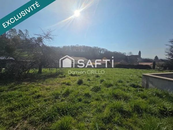 Terrain à bâtir 1403 m² - Environnement calme