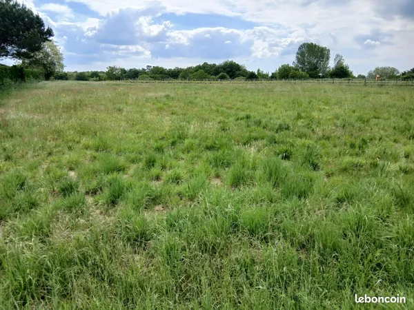 Terrain constructible de 900 m2 divisible