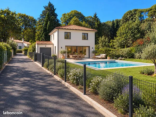 SAINT-CHAMAS - Terrain 512 m² + villa 90 m² avec garage - Dès 350 000 en HE/HA