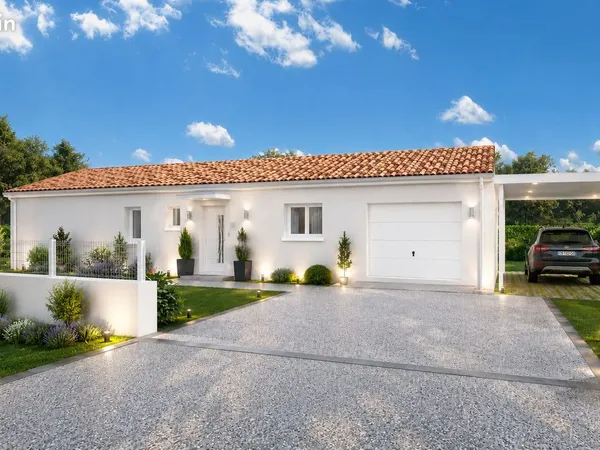 Projet de construction d'une maison 102 m² avec terrain à ROQUESERIERE (31)