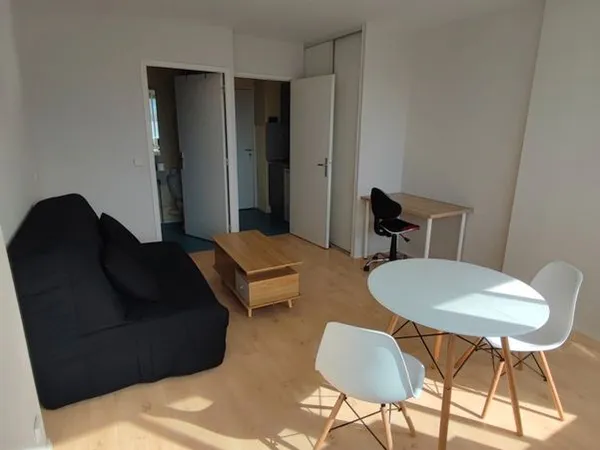 Location studio meublé quartier Rennes Oberthur