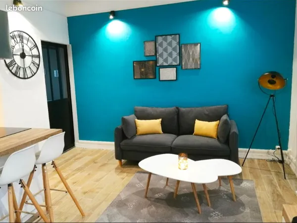 Appartement 3 chambres meublé