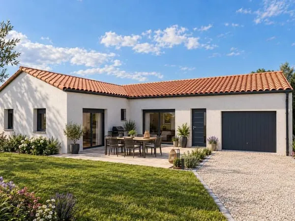 Maison T4 avec Garage - MAILHOC