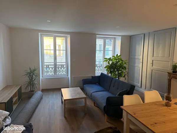 Loue T3 meublé neuf centre ville de Dole