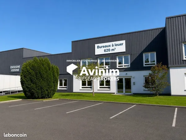 Bureaux 620 m² Chauray