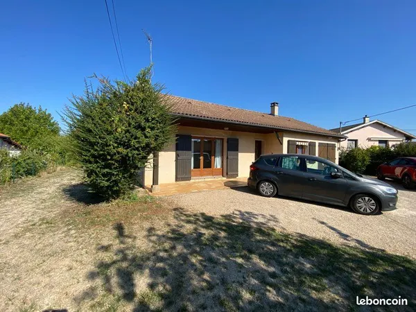 Maison 2 ch garage et abri de jardin