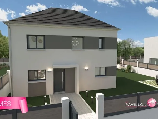 Projet de construction d'une maison 131 m² avec terrain à MONTIGNY-LENCOUP (77)