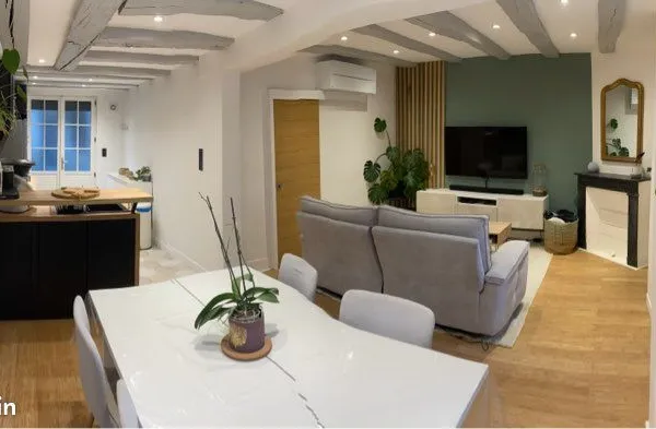 🏡 à louer — t2 bis rénové de 55 m² — cour privative — tours hyper-centre