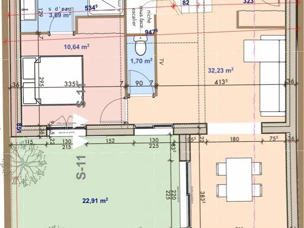 Salon-de-Provence - Terrain avec permis purgé pour maison de 90 m² - hyper centre