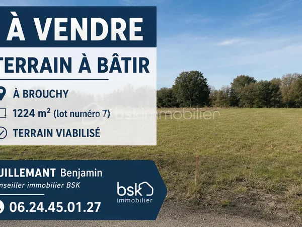 Terrain 1224 m²