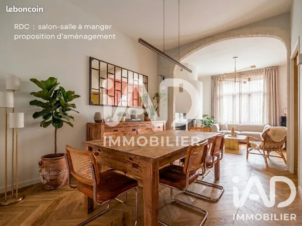 Maison familiale 6 pièces 121 m²