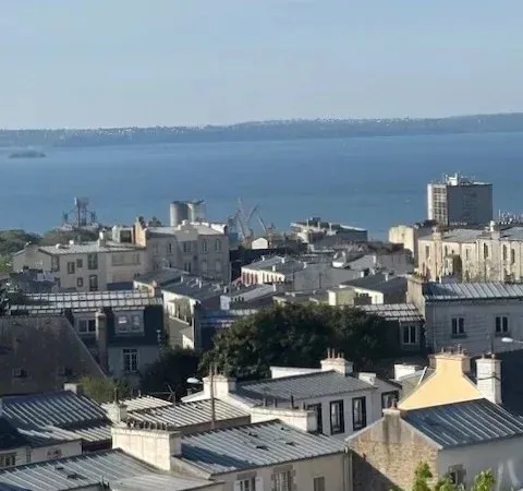 Brest Appartement avec vue dégagée sur la rade