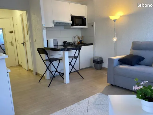 Coquet studio avec cave et parking privatif