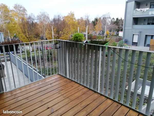 Loue F3 Meublé quartier Saint-Florent dans résidence récente avec parking