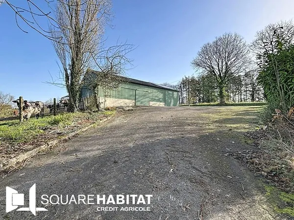 Ensemble agricole La chapelle Jason 35133 avec maison, hangar et 5ha de terres