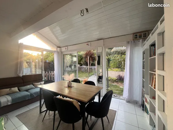 Appartement maison avec jardin