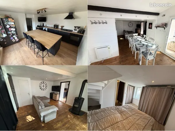 🏡 maison de ville 5 pièces - 100 m² - extérieur 60m² - craintilleux