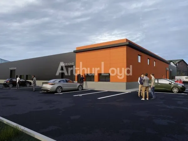 Entrepôt 2090 m²