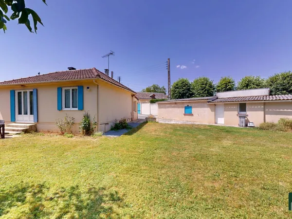Maison plain pied de 52m² avec dépendance de 31m²