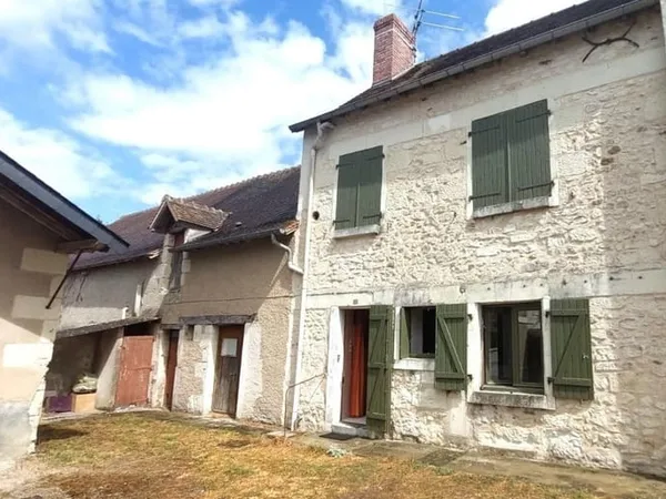 Maison de bourg à rénover - Beau potentiel d'aménagement