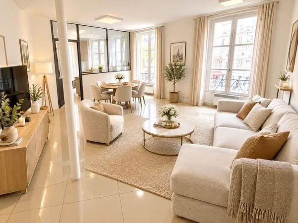 Appartement 3 pièces 60 m²