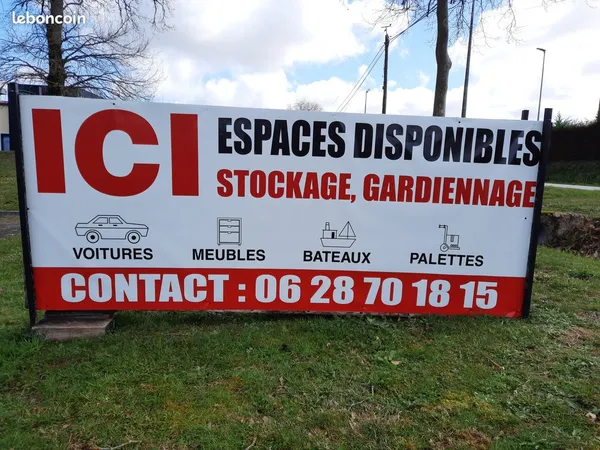 Box stockage 15 m2 saint- mathieu